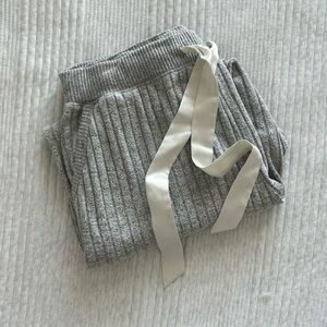 Abercrombie & Fitch Ribbed Pajama Pants (Size XL)